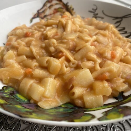 Pasta e Patate (Past’ e Patan’) Frannie Loves Food