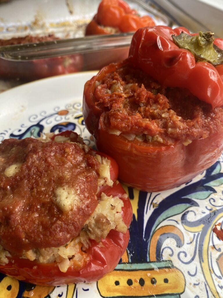 Healthy Italian Series: Stuffed Peppers Frannie Loves Food