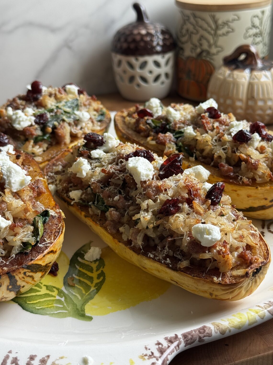 Stuffed Delicata Squash